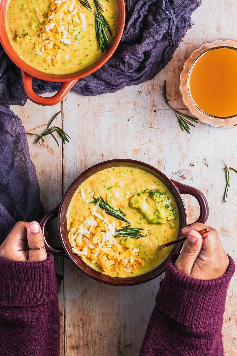 Easy Broccoli Cheese Soup (Panera Bread Copycat)