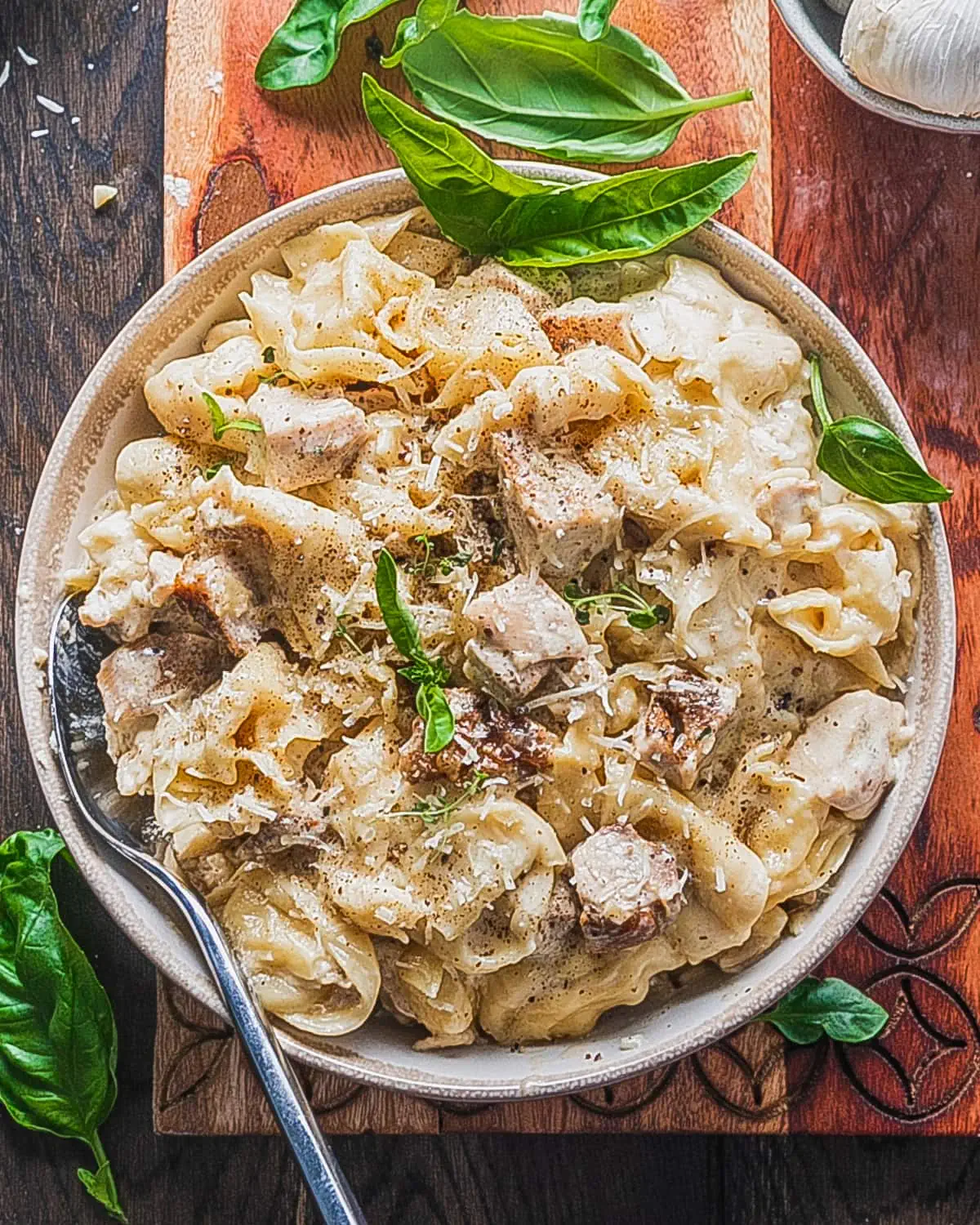 Panera Chicken Tortellini Alfredo